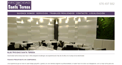 Desktop Screenshot of electricidadsantateresa.com